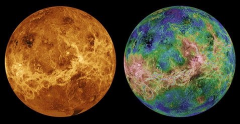       ()        (),     Magellan.   - 180    ( NASA/USGS).