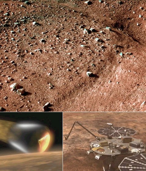      Phoenix.      :          .  -  ,   ,    . :     Phoenix    (   NASA/JPL-Calech/University of Arizona).