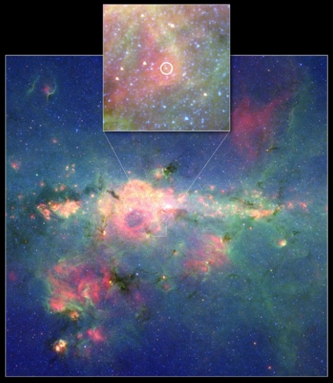    (Peony nebula star)