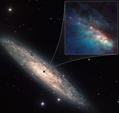 NGC 253       -  .     - 15   ( ESO).